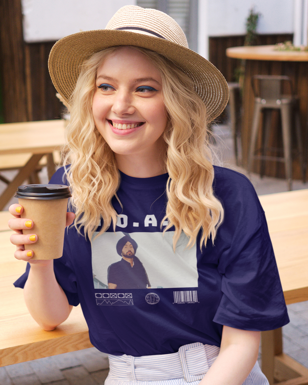 Limited edition Diljit Dosanjh G.O.A.T Oversized T-shirt [Unisex]