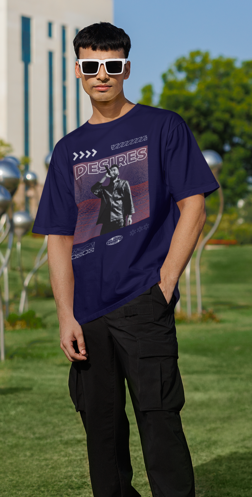 AP Dhillon Desires fan Oversized T-shirt [Unisex]