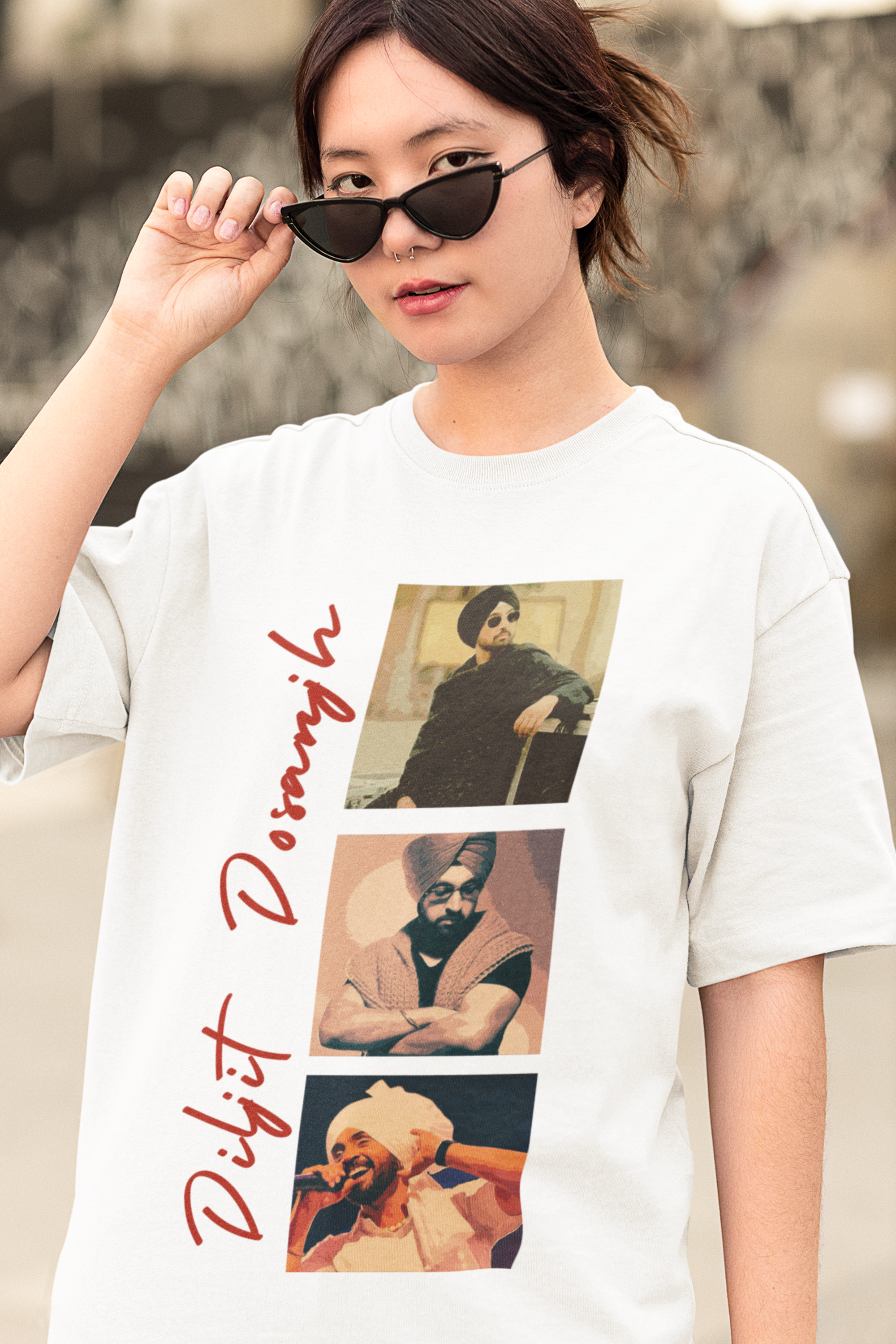 Tribute to Diljit Dosanjh Oversized T-shirt [Unisex]