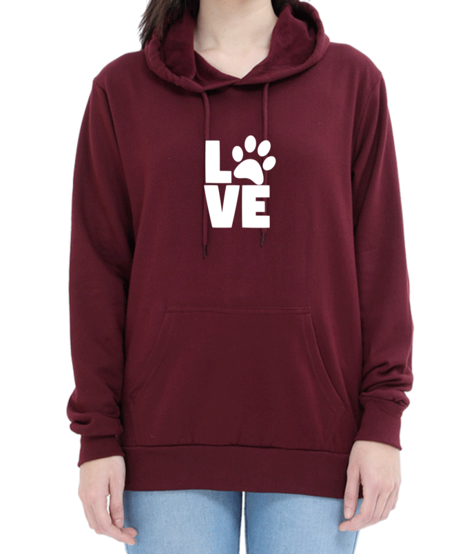Paw x Love Hoodie [Unisex]