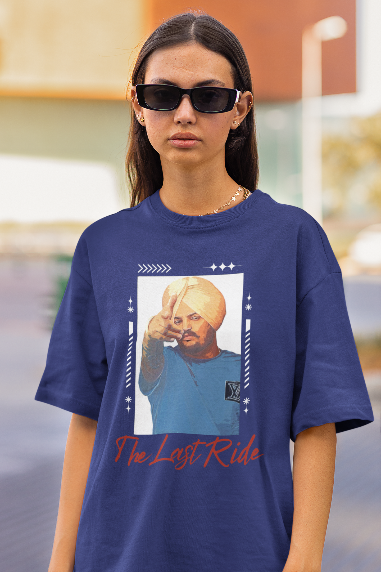 Sidhu Moosewala The Last Ride memorial Oversized T-shirt [Unisex]