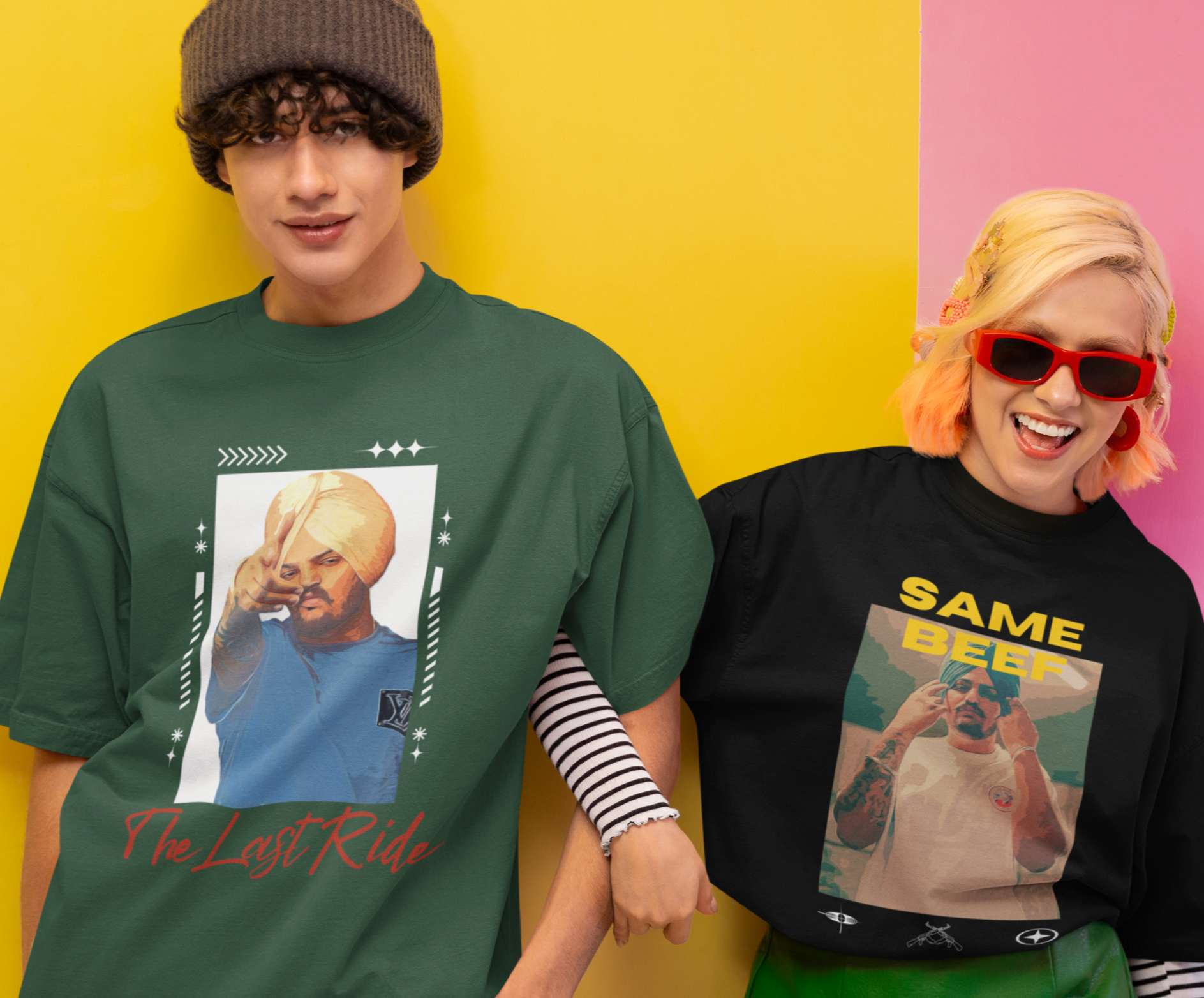 Sidhu Moosewala The Last Ride memorial Oversized T-shirt [Unisex]