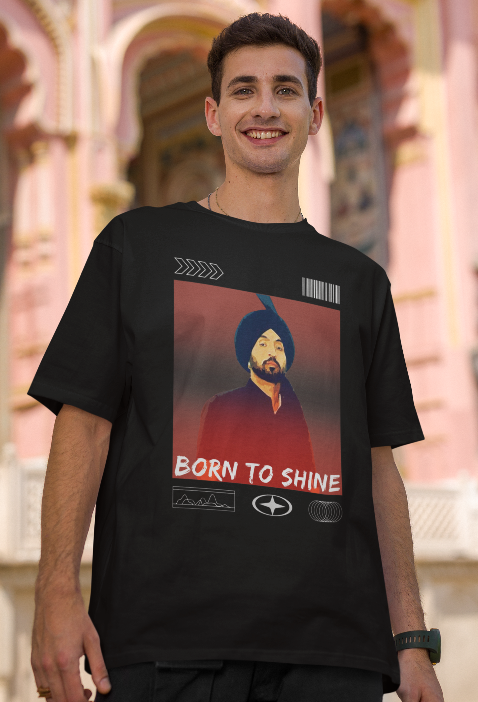 Diljit Dosanjh Concert Oversized T-shirt [Unisex]