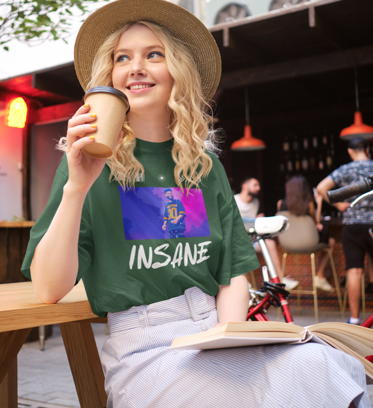 AP Dhillon INSANE Oversized T-shirt [Unisex]