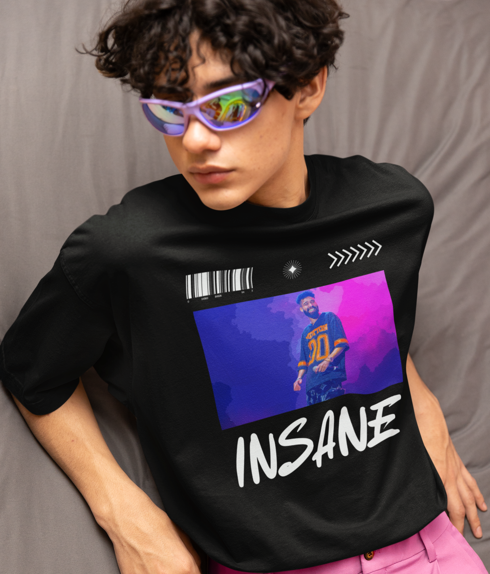AP Dhillon INSANE Oversized T-shirt [Unisex]