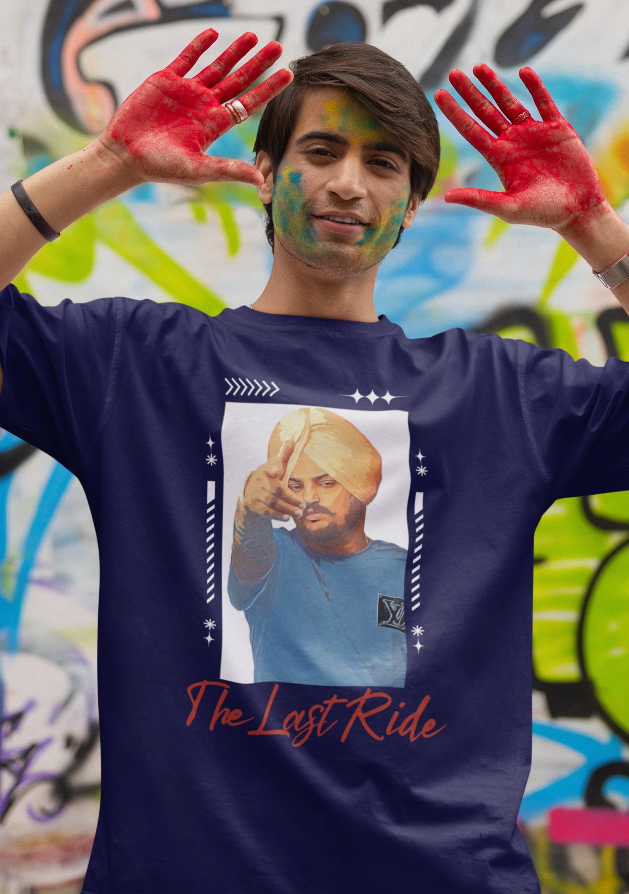 Sidhu Moosewala The Last Ride memorial Oversized T-shirt [Unisex]