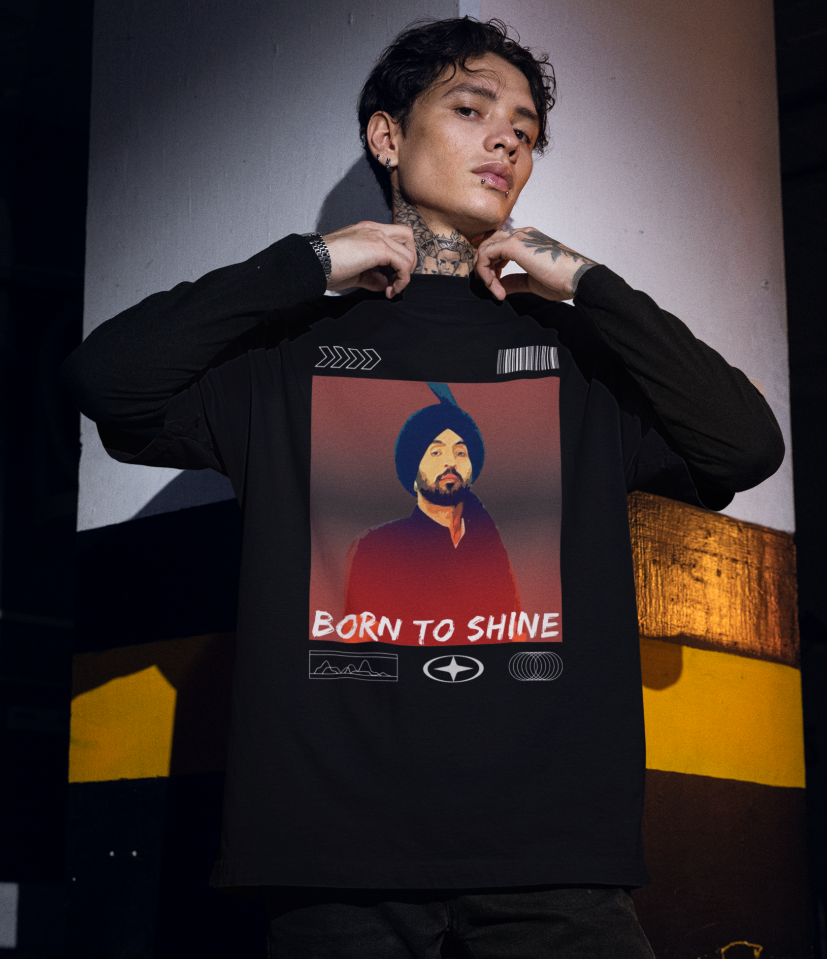 Diljit Dosanjh Concert Oversized T-shirt [Unisex]