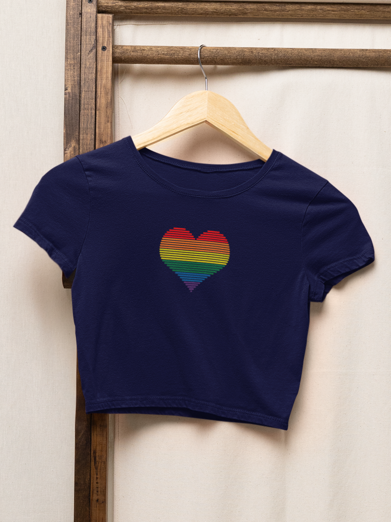 Heart x Pride Crop Top