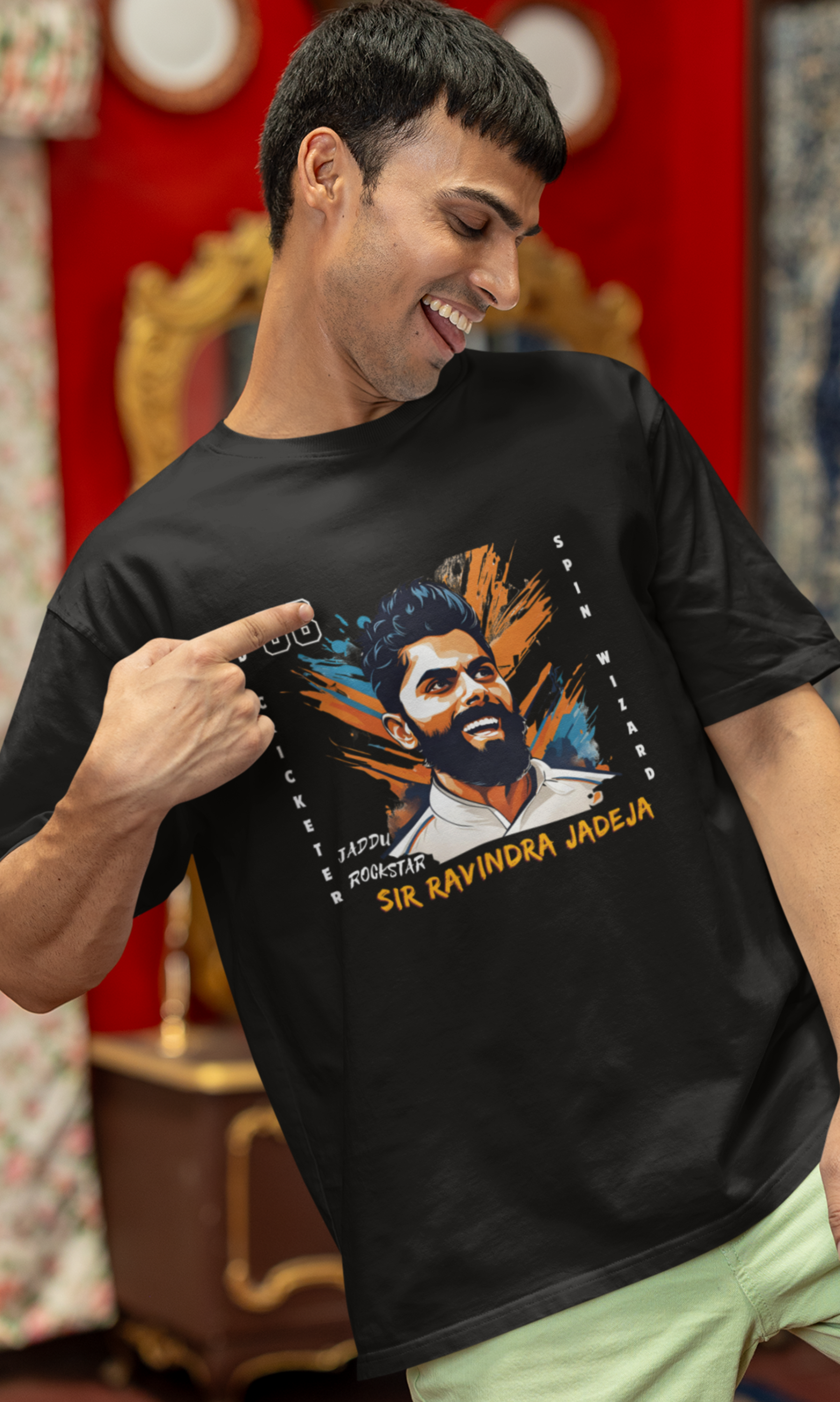 Sir Jadeja Oversized Fit [Unisex]