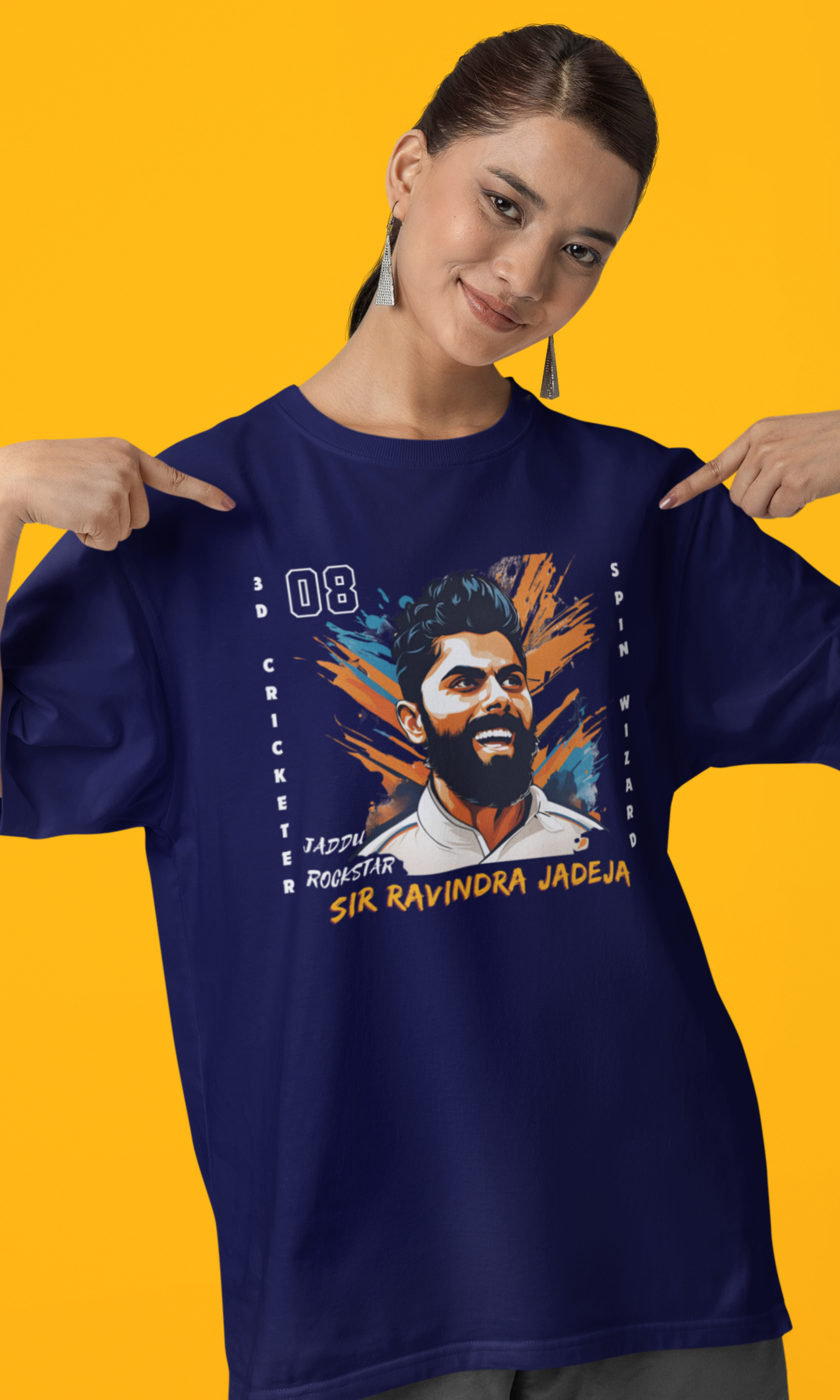 Sir Jadeja Oversized Fit [Unisex]