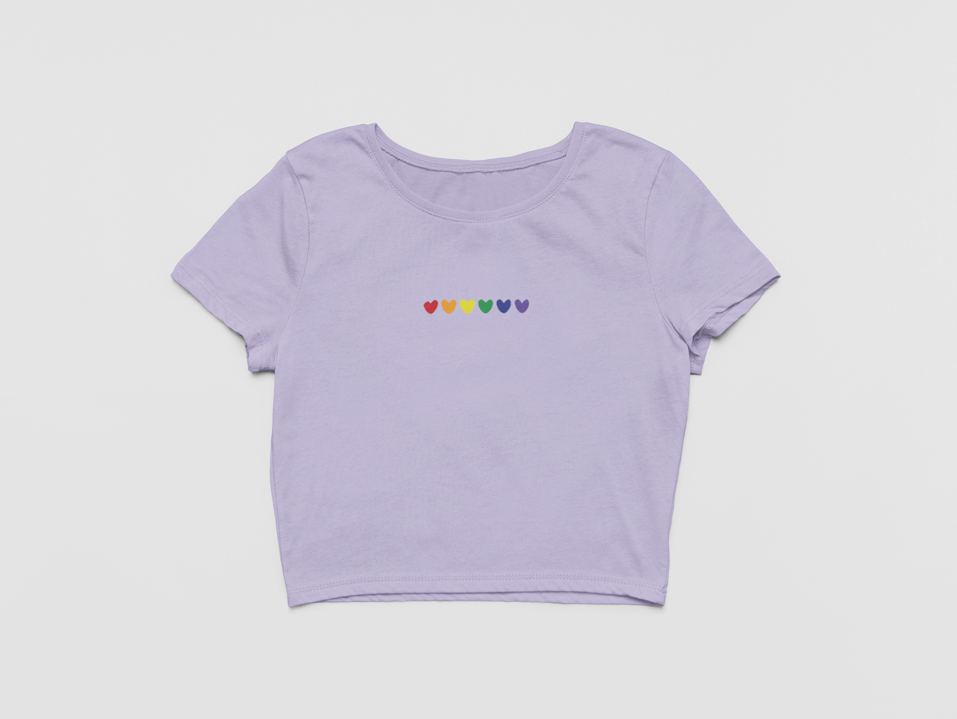 Love x Pride crop top