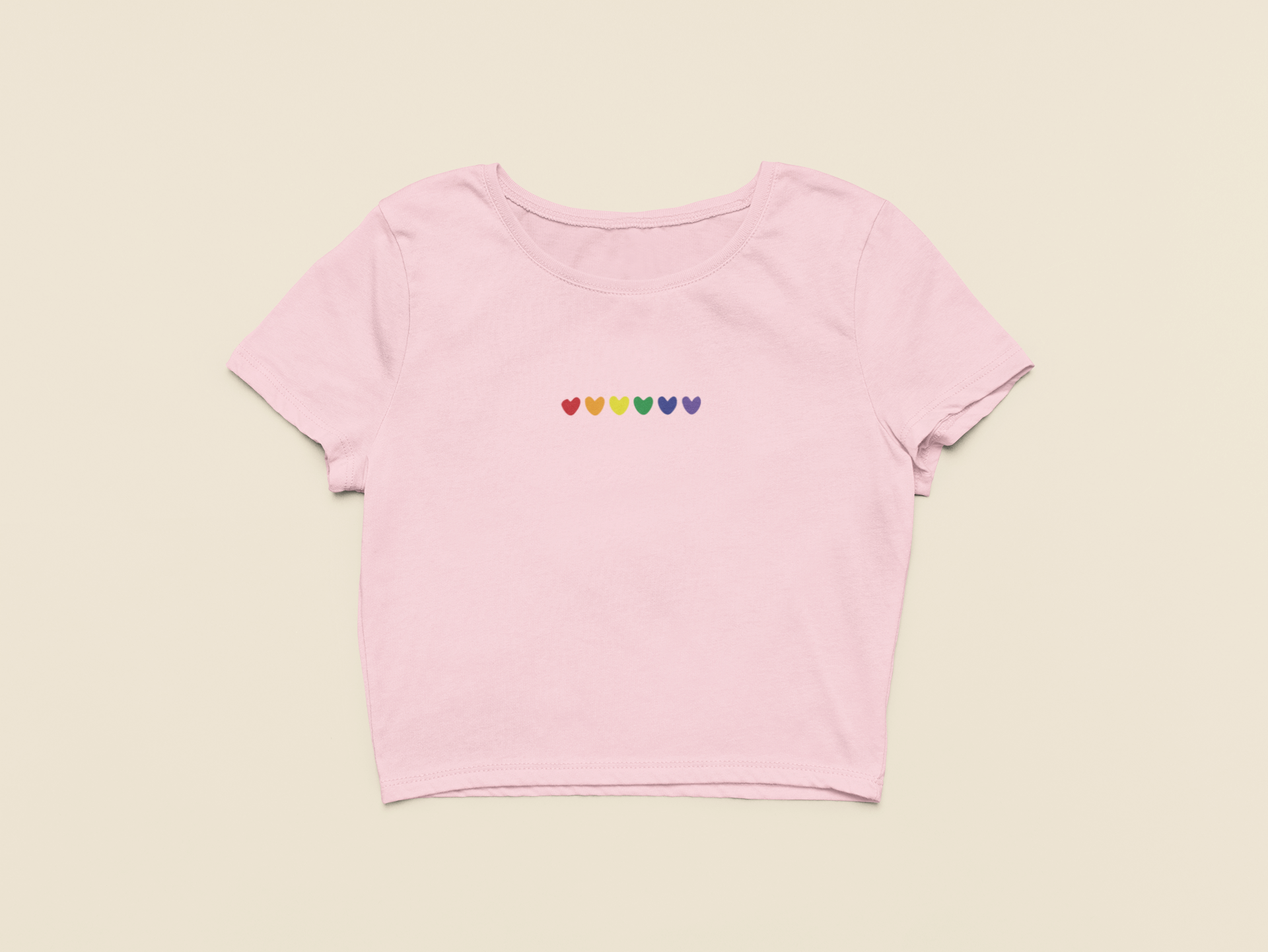 Love x Pride crop top