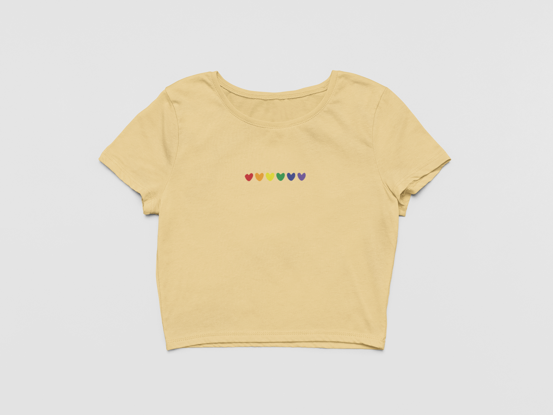 Love x Pride crop top