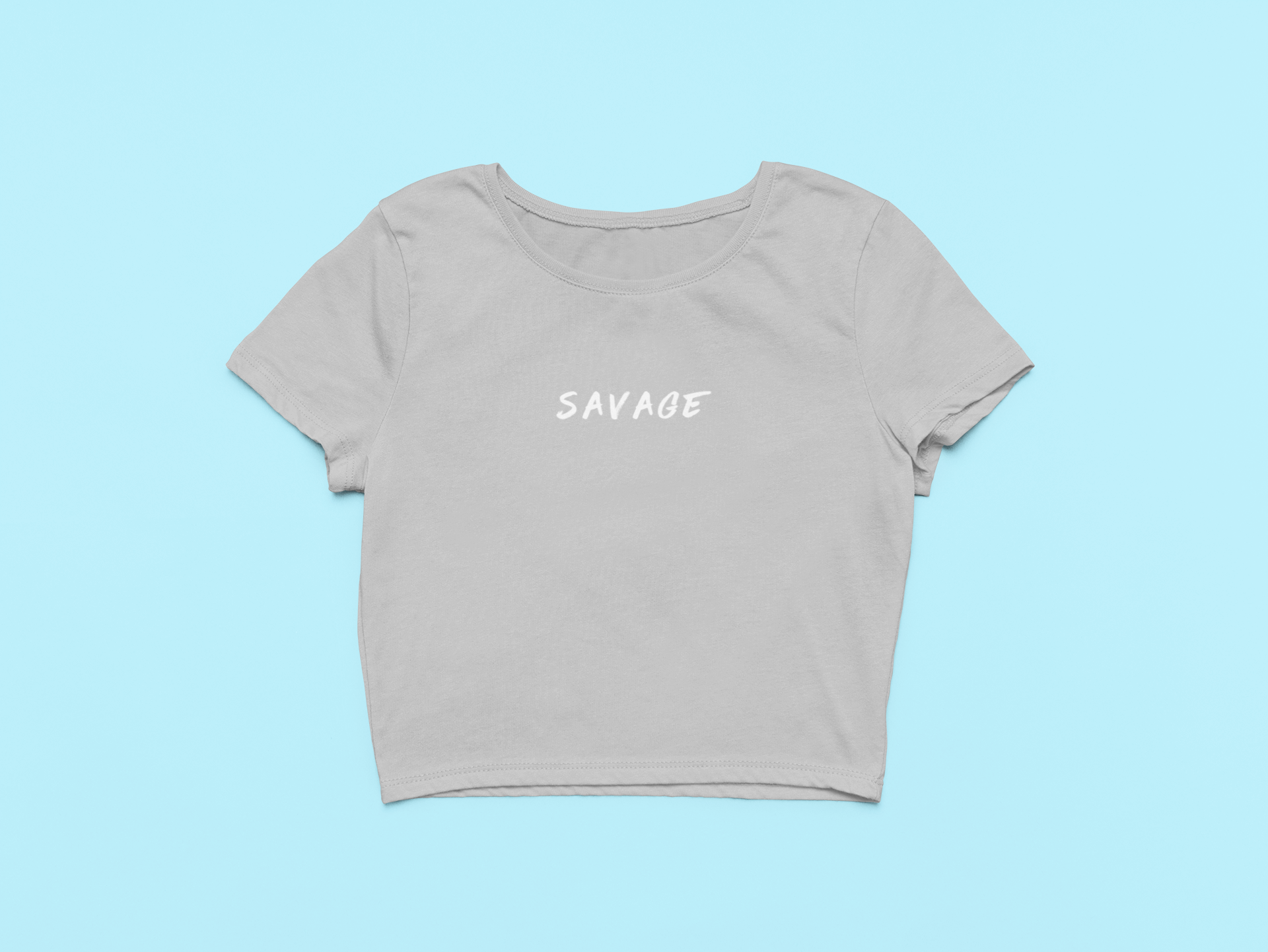 Savage crop top