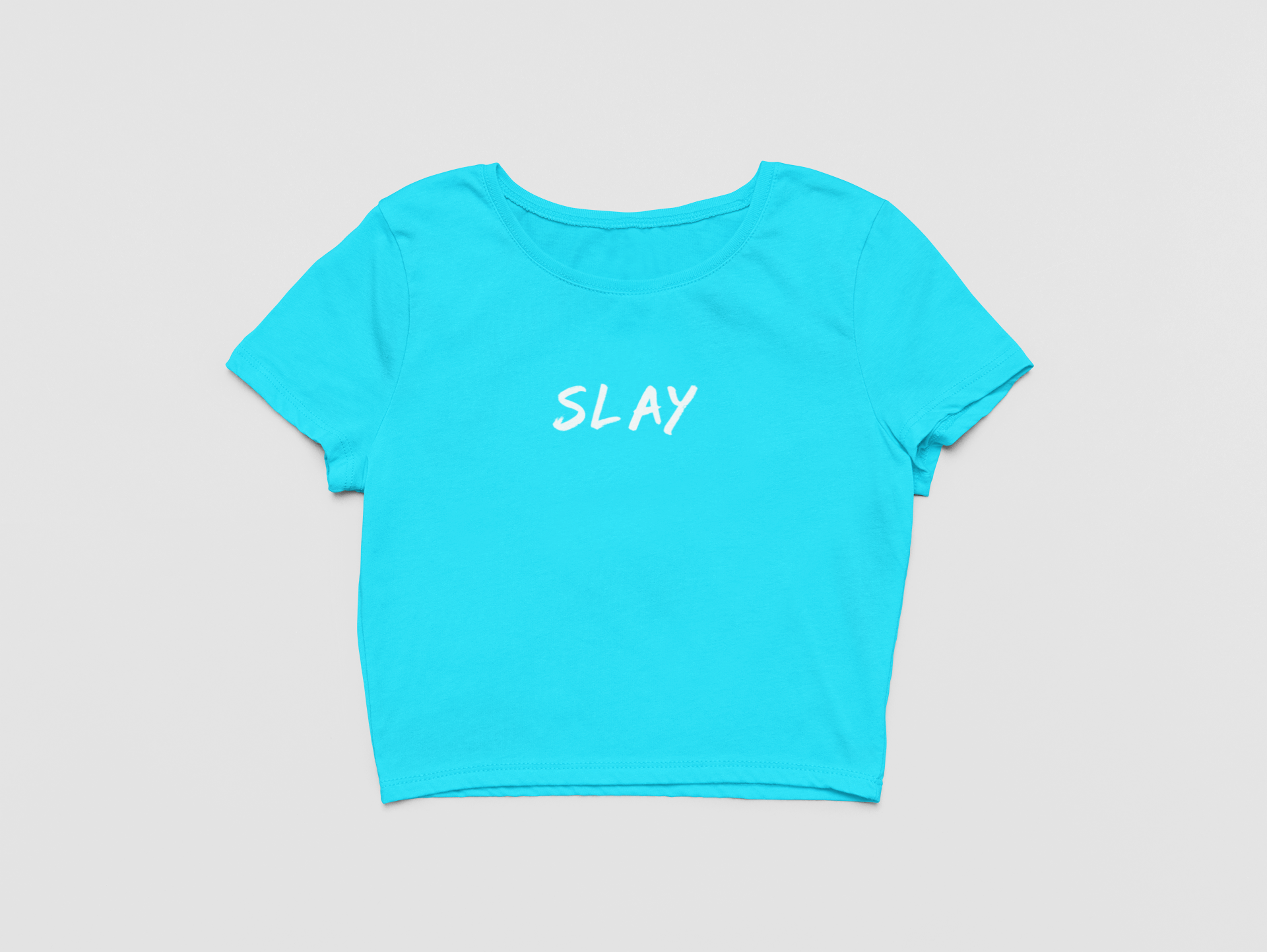 SLAY crop Top