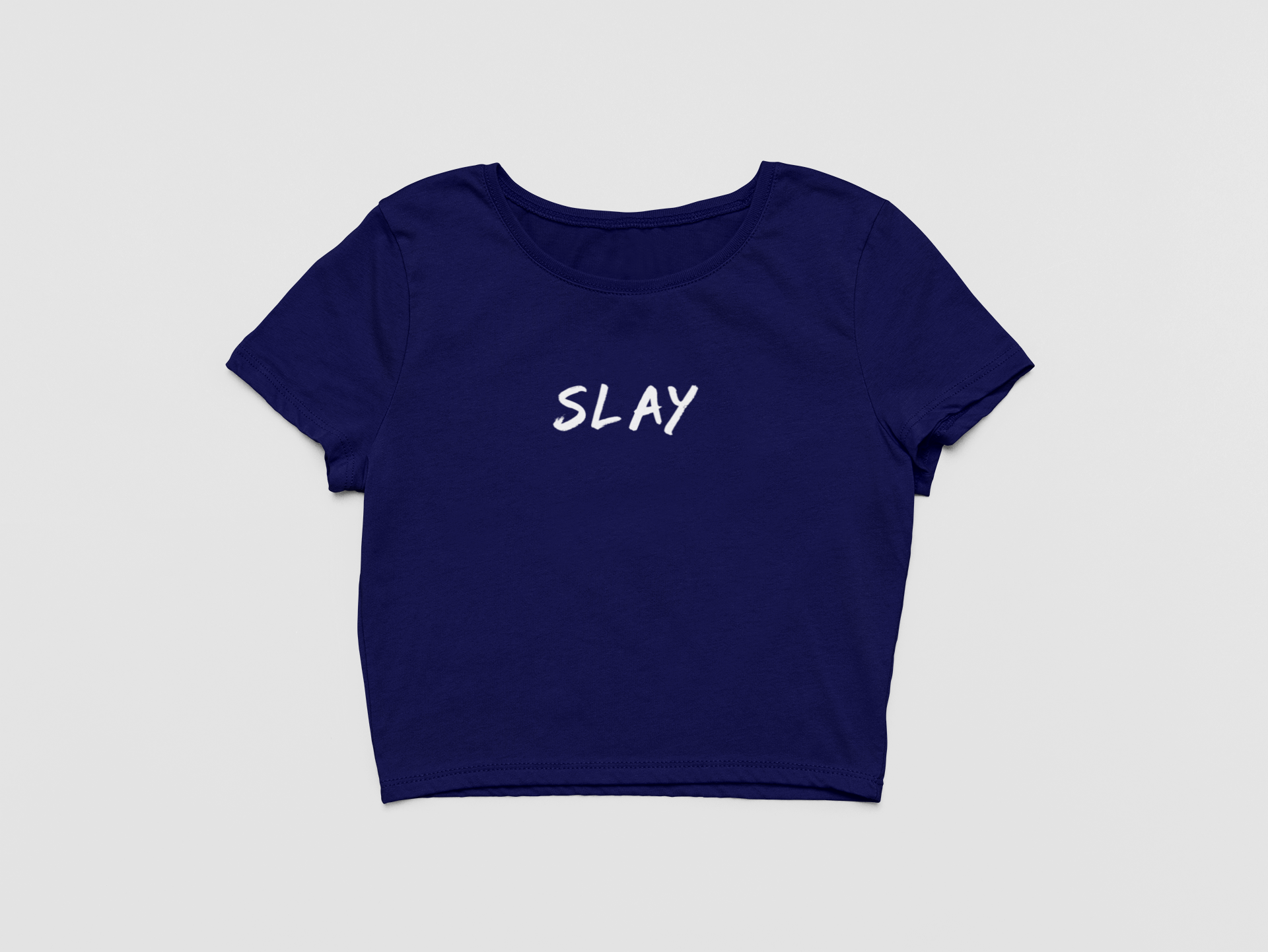 SLAY crop Top